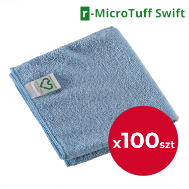 Ścierka r-MicroTuff Swift niebieska 100 szt.